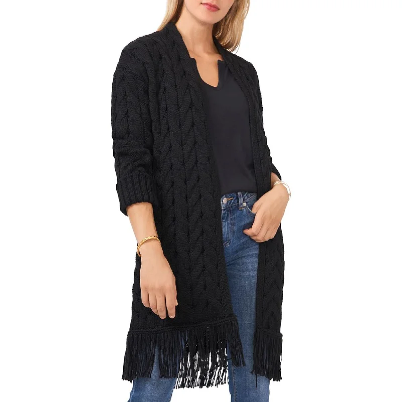 Womens Long Open front Cardigan Sweater