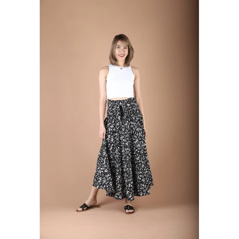 Daisy Women's Bohemian Skirt in Black SK0033 130002 01