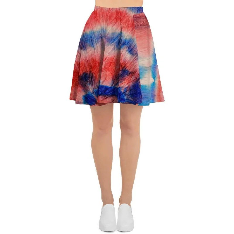 Tie Dye Swirl Batik Women's Skirt