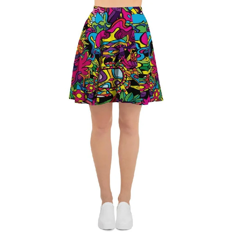 Tribal Trippy Women's Skirt