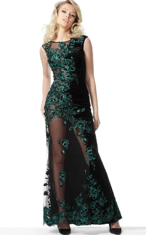 Jovani 63645 Sleeveless Long Prom Dress