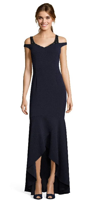 Adrianna Papell - Sleeveless V-Neck Trumpet Dress AP1E202959SC