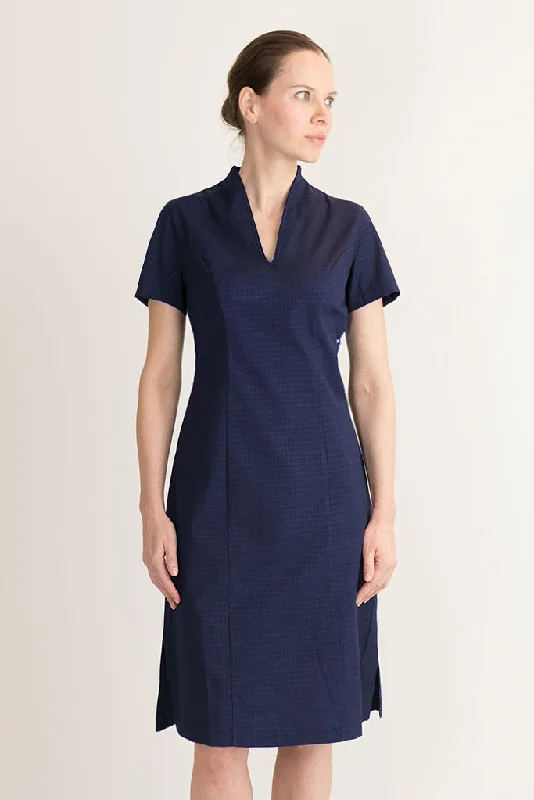 Alitha Housekeeping Dress Navy