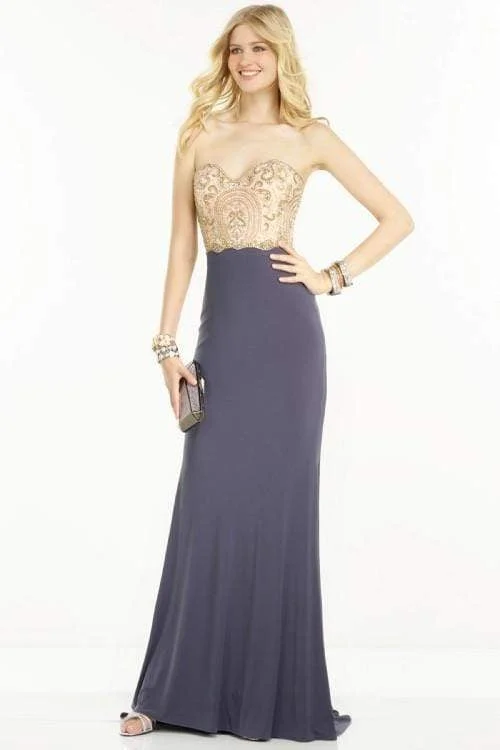 Alyce Paris 1128 - Sweetheart Sheath Evening Dress