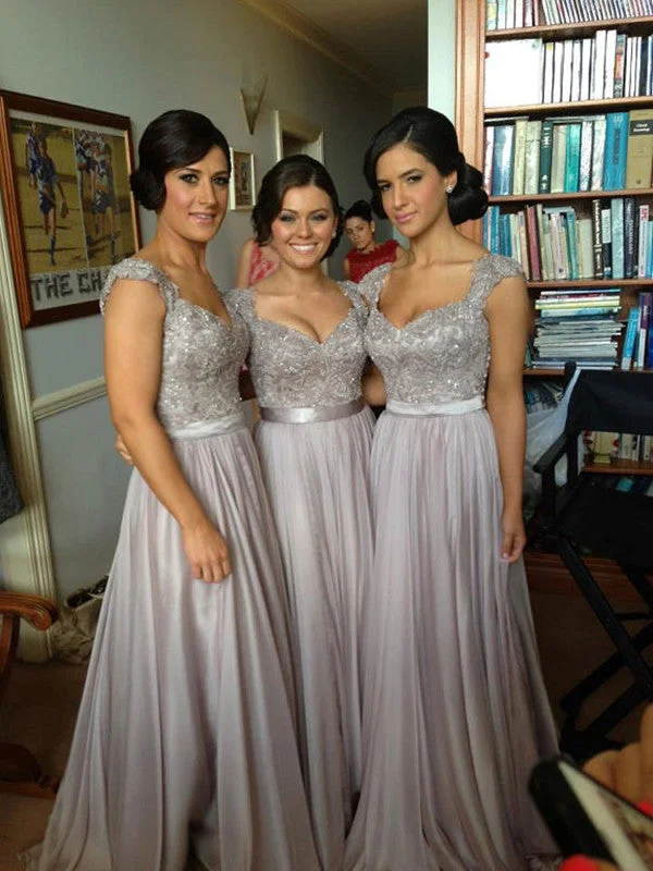 Grey Bridesmaid Dresses, BD2303181