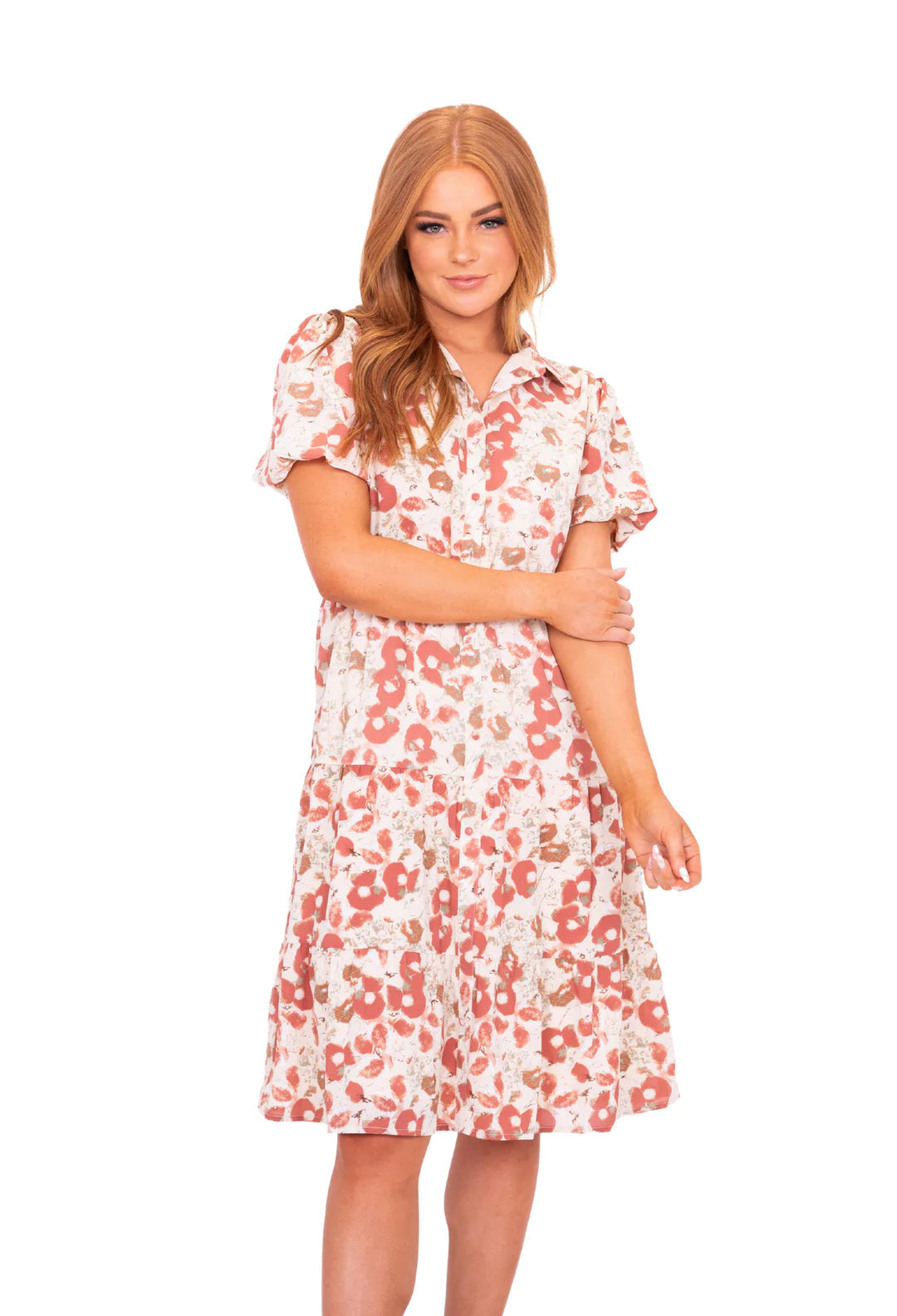 Mason Dress in Retro Floral- Final Sale