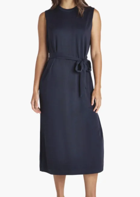 Massie Scuba Dress- Navy