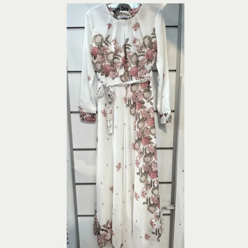 Rosey Chiffon Dress