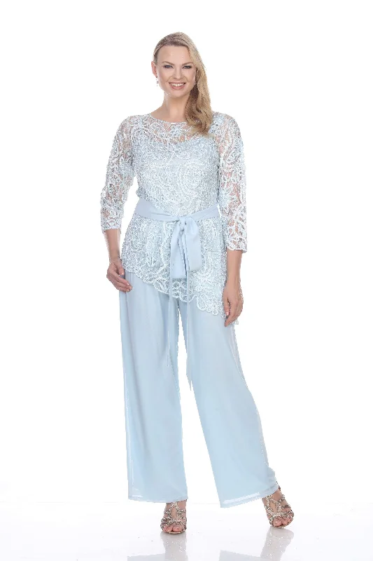 Soulmates - 1604SC Embroidered Loose Jumpsuit