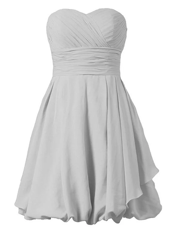 Sweet Bridesmaid Dress, Strapless Bridesmaid Dress,Pretty Bridesmaid Dress,Charming Bridesmaid dress ,PD152