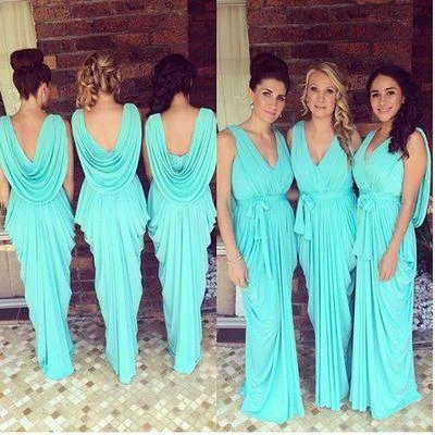 Unique Bridesmaid Dress,Floor-length Bridesmaid Dress,Pretty Bridesmaid Dress,Charming Bridesmaid dress ,PD199