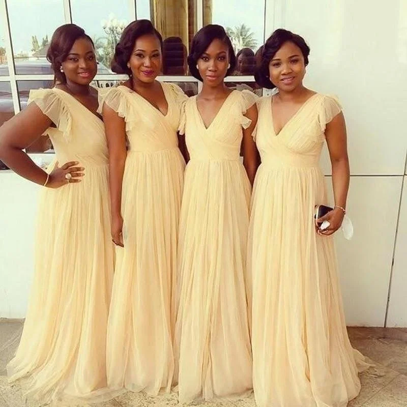 V-neck Bridesmaid Dress,Sexy Bridesmaid Dress,Pretty Bridesmaid Dress,Charming Bridesmaid dress ,PD167