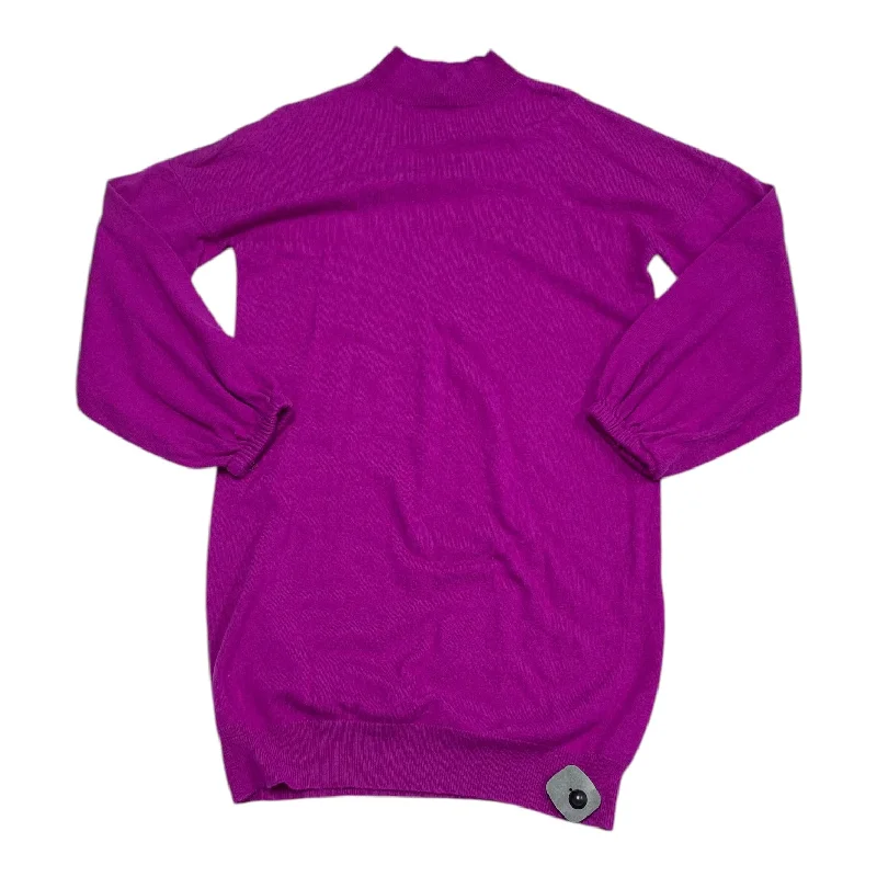 Dress Sweater By J. Crew In Purple, Size: S